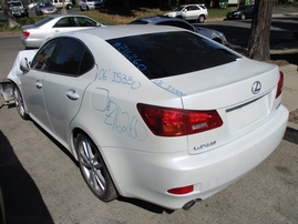 2006 LEXUS IS350 PEARL WHITE 3.5L AT Z16260